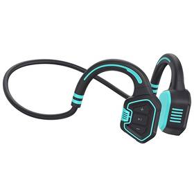 Sluchátka Evolveo BoneSwim MP3 16GB (BS-MP3-16GB-BL) modrá