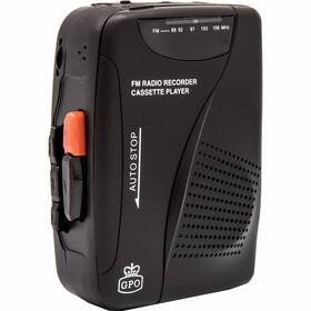 Walkman GPO Cassette Walkman černý - s kosmetickou vadou - 12 měsíců záruka