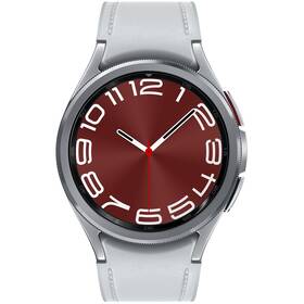 Chytré hodinky Samsung Galaxy Watch6 Classic 43mm (SM-R950NZSAEUE) stříbrné - zánovní - 12 měsíců záruka