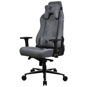 Herní židle Arozzi VERNAZZA Soft Fabric, elastron (VERNAZZA-SFB-ASH) šedá