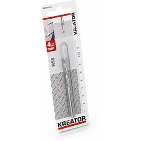 Vrták Kreator KRT010109, 4,2×75 mm 
