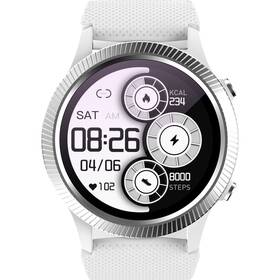 Chytré hodinky Carneo Athlete GPS (8588007861715) stříbrné