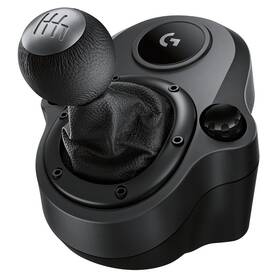 Řadící páka Logitech Driving Force černá barva
