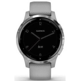 GPS hodinky Garmin vívoactive4S Silver/Gray (010-02172-03)