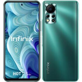Mobilní telefon Infinix Hot 11S NFC 4GB/64GB - Green Wave (X6812B4GW)