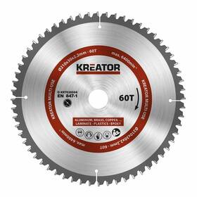 Kotouč pilový Kreator KRT020504 210mm 60T