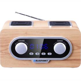 Radiopřijímač Blaupunkt PP5.2CR hnědá barva
