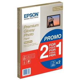 Papíry do tiskárny Epson Premium Glossy Photo A4, 255g, 30 listů (C13S042169) bílý