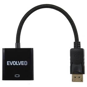 Redukce Evolveo DisplayPort/VGA (EV-DP-VGA) černá