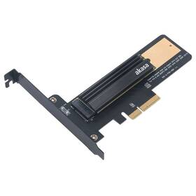 Adaptér akasa M.2 SSD na PCIe s chladičem (AK-PCCM2P-02)