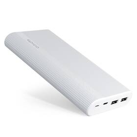 Powerbank Epico Multiport 20 100mAh + kabel USB-C/USB-C (9915101100164) bílá