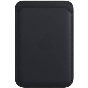 Kožená peněženka Apple s MagSafe k iPhonu - temně inkoustová (MM0Y3ZM/A)