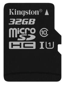 Paměťová karta Kingston Canvas Select MicroSDHC 32GB UHS-I U1 (80R/10W) (SDCS/32GBSP)