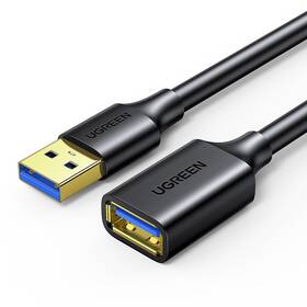 Kabel UGREEN USB 3.0, prodlužovací, 1m (10368) černý
