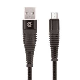 Kabel Forever USB/Micro USB, 1m černý