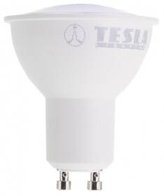 Žárovka LED Tesla bodová, 5W, GU10, studená bílá (GU100540-5)