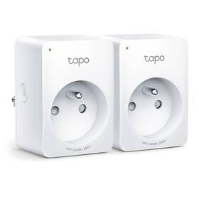 Chytrá zásuvka TP-Link Tapo P100, 2ks (Tapo P100(2-pack)) bílá