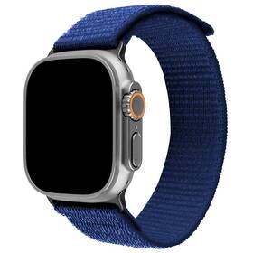 Řemínek FIXED Nylon Sporty Strap na Apple Watch Ultra 49mm modrá barva
