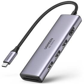 USB Hub UGREEN 6-in-1 USB-C to HDMI (60383) - zánovní - 24 měsíců záruka