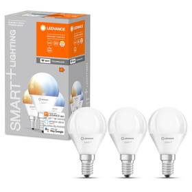 Chytrá žárovka LEDVANCE SMART+ WiFi Mini Bulb Tunable White 5W E14 3ks (4058075485976)