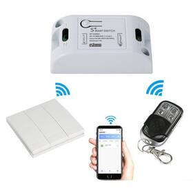 Releová jednotka iQtech SmartLife SB002, Wi-Fi, s ovladači (iQTSB002)