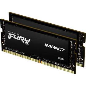 Paměťový modul SODIMM Kingston FURY Impact DDR4 32GB (2x16GB) 2666MHz CL15 (KF426S15IB1K2/32)