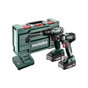 Sada aku nářadí Metabo BS 18 + SSD 18 LT 200 BL (s baterií)