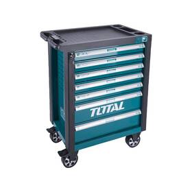 Dílenský vozík Total tools THPTCS71621 s nářadím 162 ks