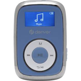 MP3 přehrávač Denver MPS-316 modrý