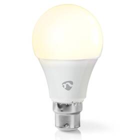 Chytrá žárovka Nedis SmartLife klasik, Wi-Fi, B22, 800 lm, 9 W, Teplá Bílá (WIFILW11WTB22)