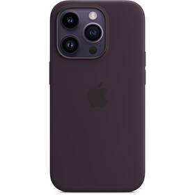 Kryt na mobil Apple Silicone Case s MagSafe pro iPhone 14 Pro - bezinkově fialový (MPTK3ZM/A)