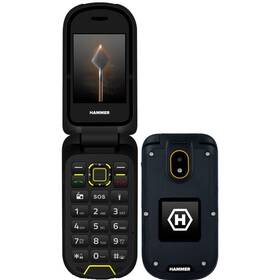 Mobilní telefon myPhone Hammer Bow (TELMYHBOWOR) černý/oranžový