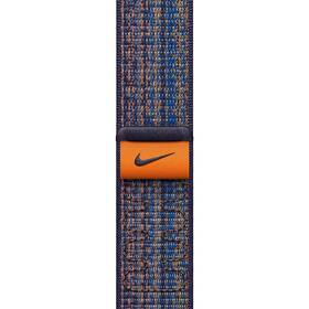 Řemínek Apple 41mm Game Royal/oranžový provlékací sportovní  Nike (MTL23ZM/A)