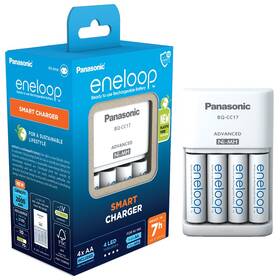 Nabíječka Panasonic Eneloop K-KJ17MCC40E + AA, 2000 mAh, 4 ks (K-KJ17MCD40E)