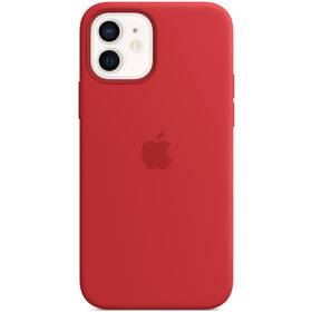 Apple Silicone Case s MagSafe pro iPhone 12 a 12 Pro - (PRODUCT)RED