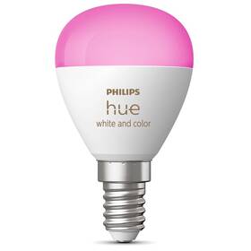 Chytrá žárovka Philips Hue Bluetooth, 5,1W, E14, White and Color Ambiance (929003573601)