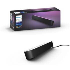 Stolní svítidlo Philips Play White and Color Ambiance Extension pack černá barva
