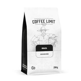 Káva zrnková COFFEE LIMIT Brasil Santos Decaf Swiss Water 250 g