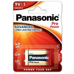 Baterie alkalická Panasonic Pro Power 9V, 6LR61, blistr 1ks (6LR61PPG/1BP)