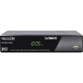 Set-top box Mascom MC820T2 HD - rozbaleno - 24 měsíců záruka
