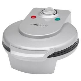 Vaflovač Clatronic HA 3494 stříbrná barva

