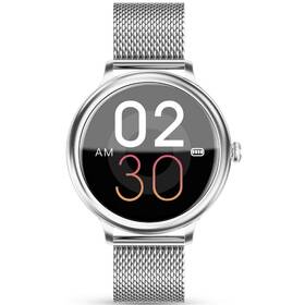 Chytré hodinky Aligator Watch Grace, 3x řemínek (AW04SR) stříbrné