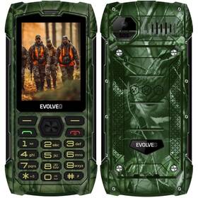 Mobilní telefon Evolveo StrongPhone H1 zelená barva
