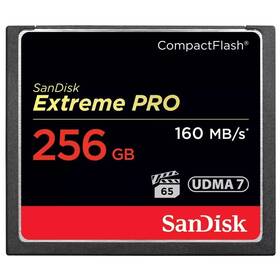 Paměťová karta SanDisk CF Extreme Pro 256 GB (160R/150W) (SDCFXPS-256G-X46)