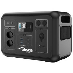 Nabíjecí stanice Akyga 2200W (2131Wh) černá barva
