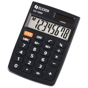 Kalkulačka Eleven SLD100NR, kapesní, osmimístná (SLD-100NR) černá