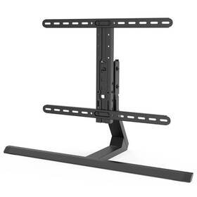 Stojan pro TV Hama Design, stolní, nastavitelný, pro úhlopříčky 32"-65", nosnost 40 kg (220869) černý