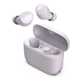 Sluchátka JLab GO Pop+ True Wireless Earbuds fialová barva
