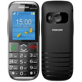 Mobilní telefon MaxCom Comfort MM720 SE černá barva
