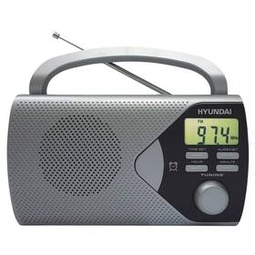 Radiopřijímač Hyundai PR 200S stříbrná barva
